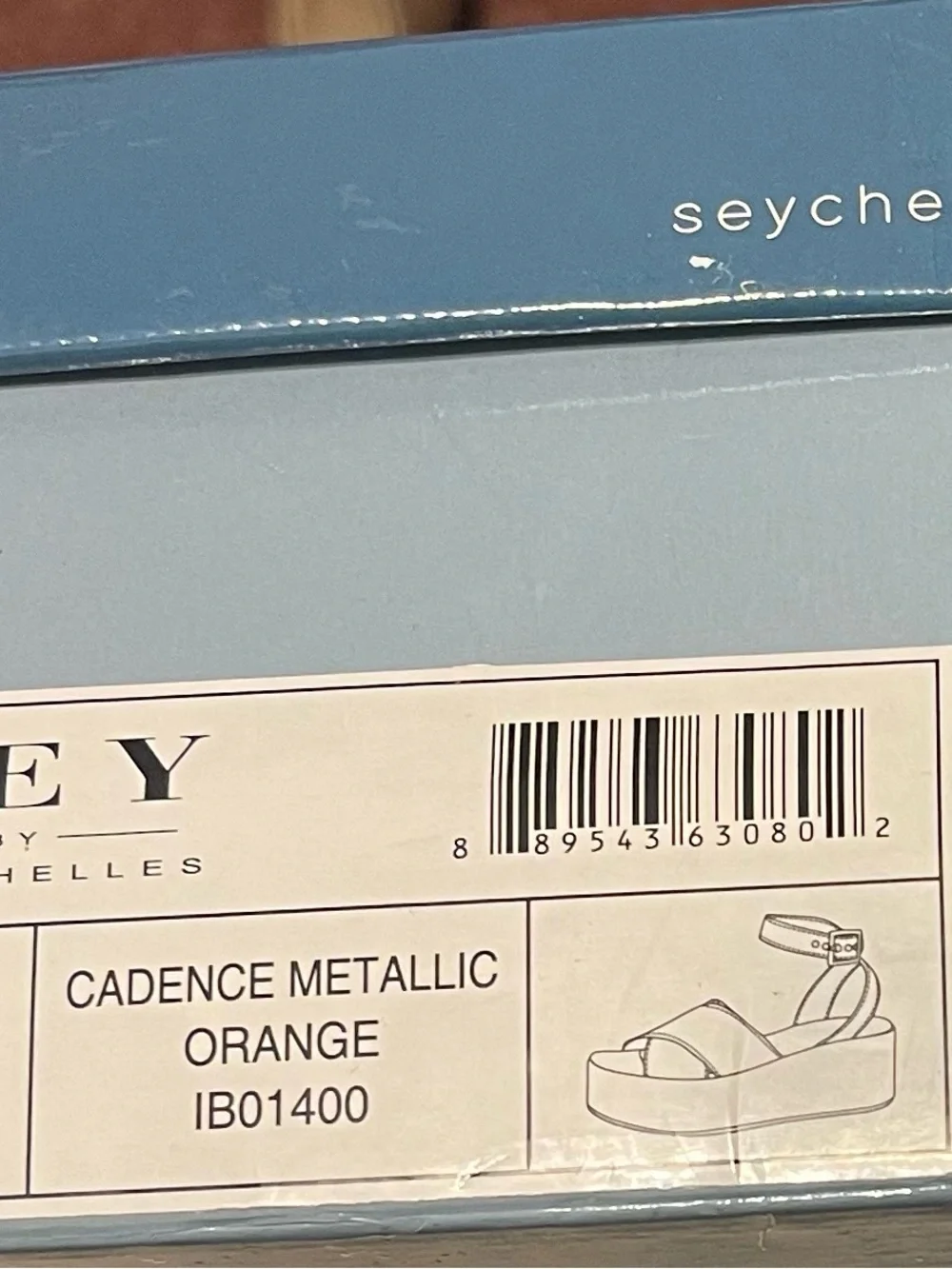 Seychelles SEY Anthropologie Metallic Orange Espadrille Wedge Sandal sz 9 NIB